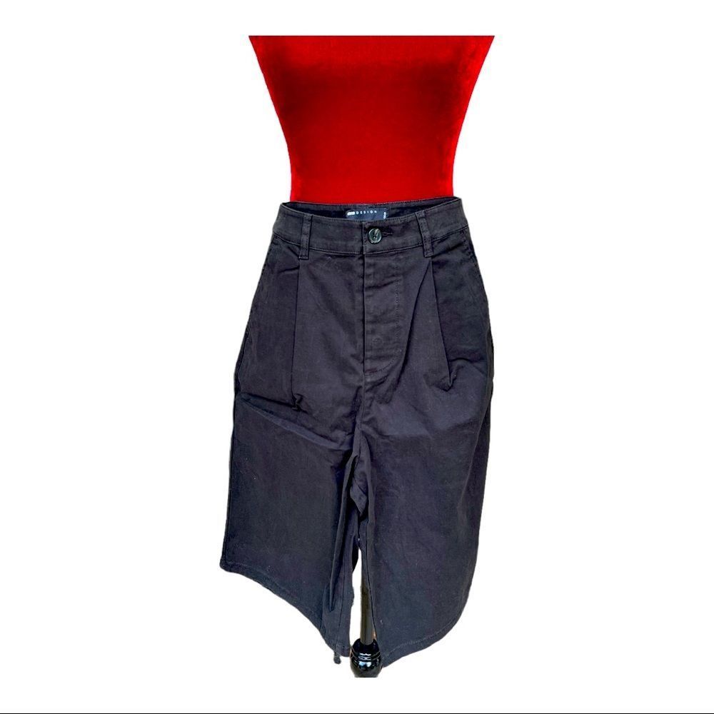 New ASOS wide chino shorts with pleats MENS